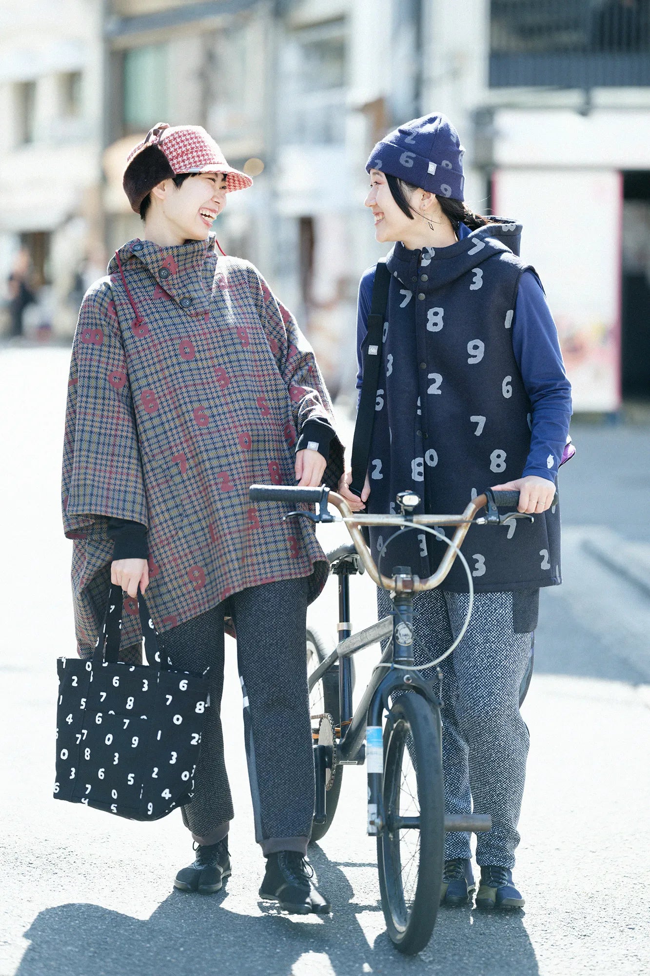 BIKEニットキャップ／SO-SU-U 上下（しょうか） 留紺（とめこん）