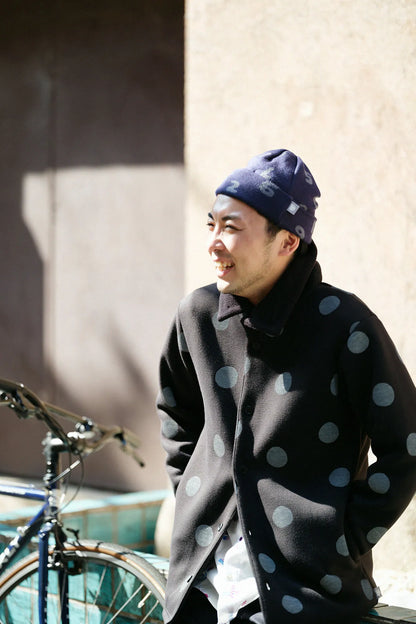 BIKEニットキャップ／SO-SU-U 上下（しょうか） 留紺（とめこん）