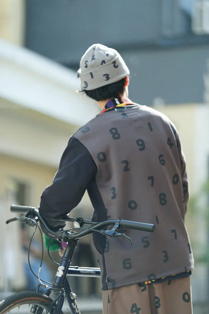 BIKEニットキャップ／SO-SU-U 上下（しょうか） 杢灰（もくはい）