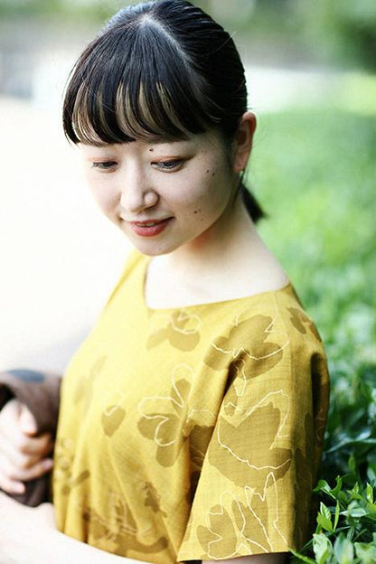 【予約】モスリン 長方形衣（ちょうほうけい）／里山（さとやま）（※9月中旬発送予定）