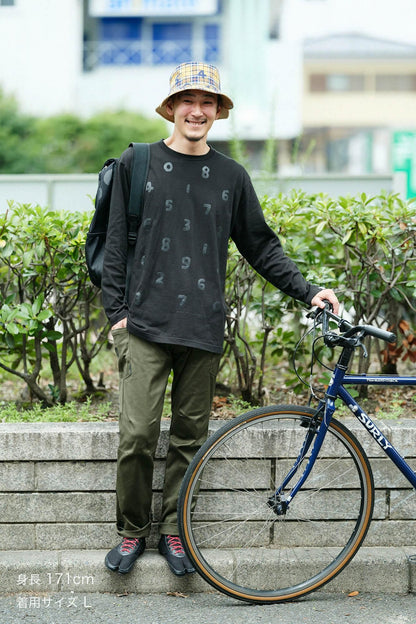 SO-SU-U 長袖Tシャツ2 [5.6]／ブラック×ブラック