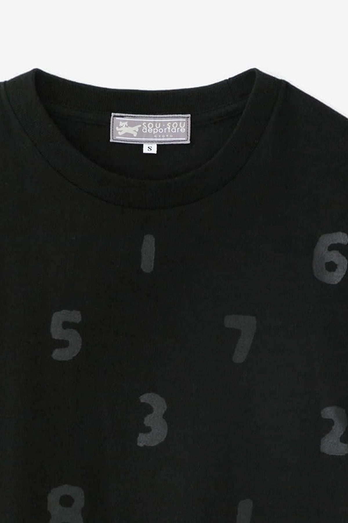 SO-SU-U 長袖Tシャツ2 [5.6]／ブラック×ブラック
