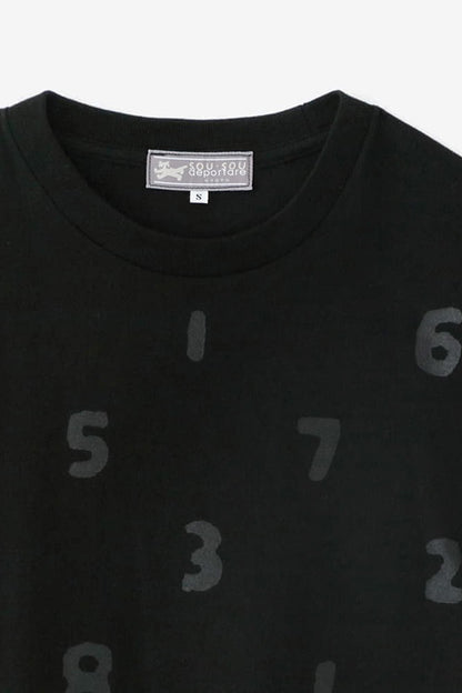 SO-SU-U 長袖Tシャツ2 [5.6]／ブラック×ブラック