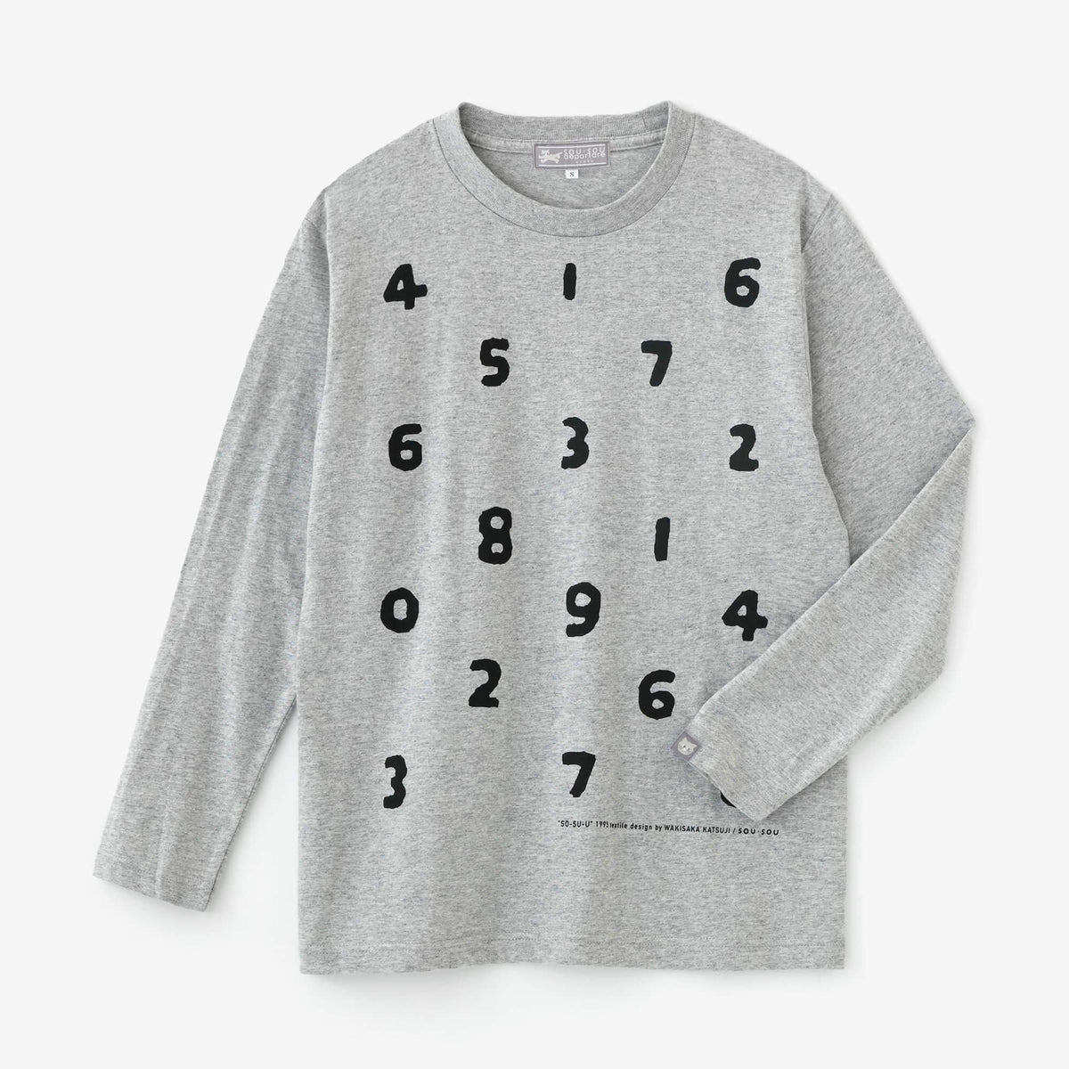 SO-SU-U 長袖Tシャツ2 [5.6]／ヘザーグレー