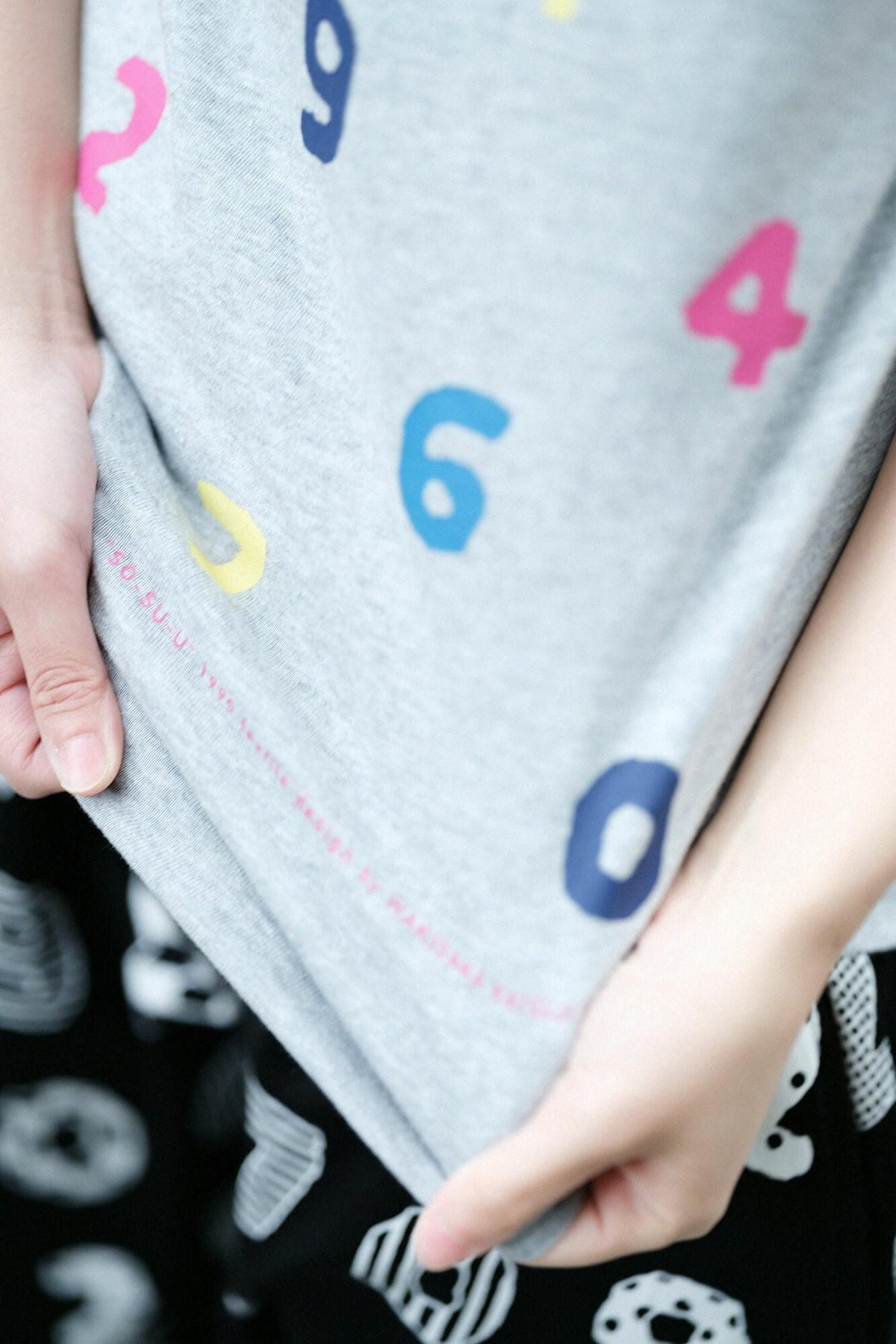 SO-SU-U 四味（よつみ） 半袖Tシャツ[5.0]／ヘザーグレー