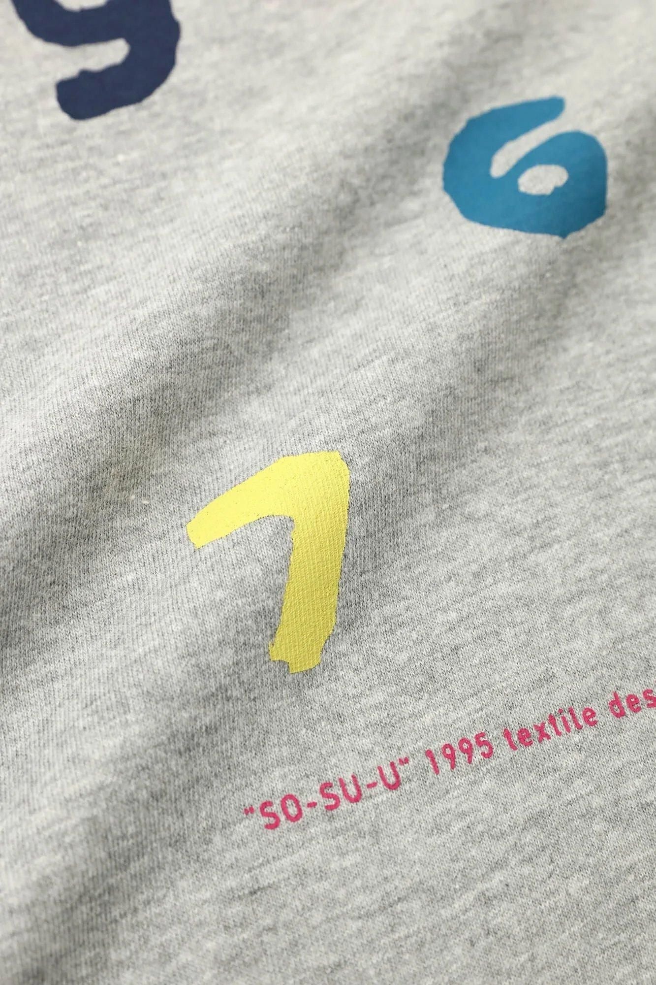 SO-SU-U 四味（よつみ） 半袖Tシャツ[5.0]／ヘザーグレー