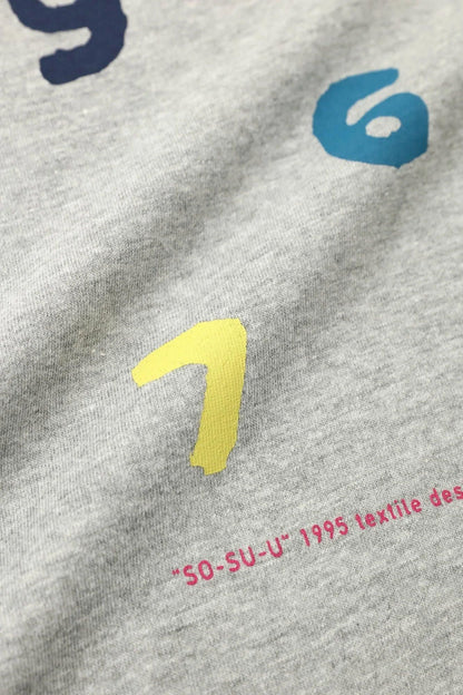 SO-SU-U 四味（よつみ） 半袖Tシャツ[5.0]／ヘザーグレー