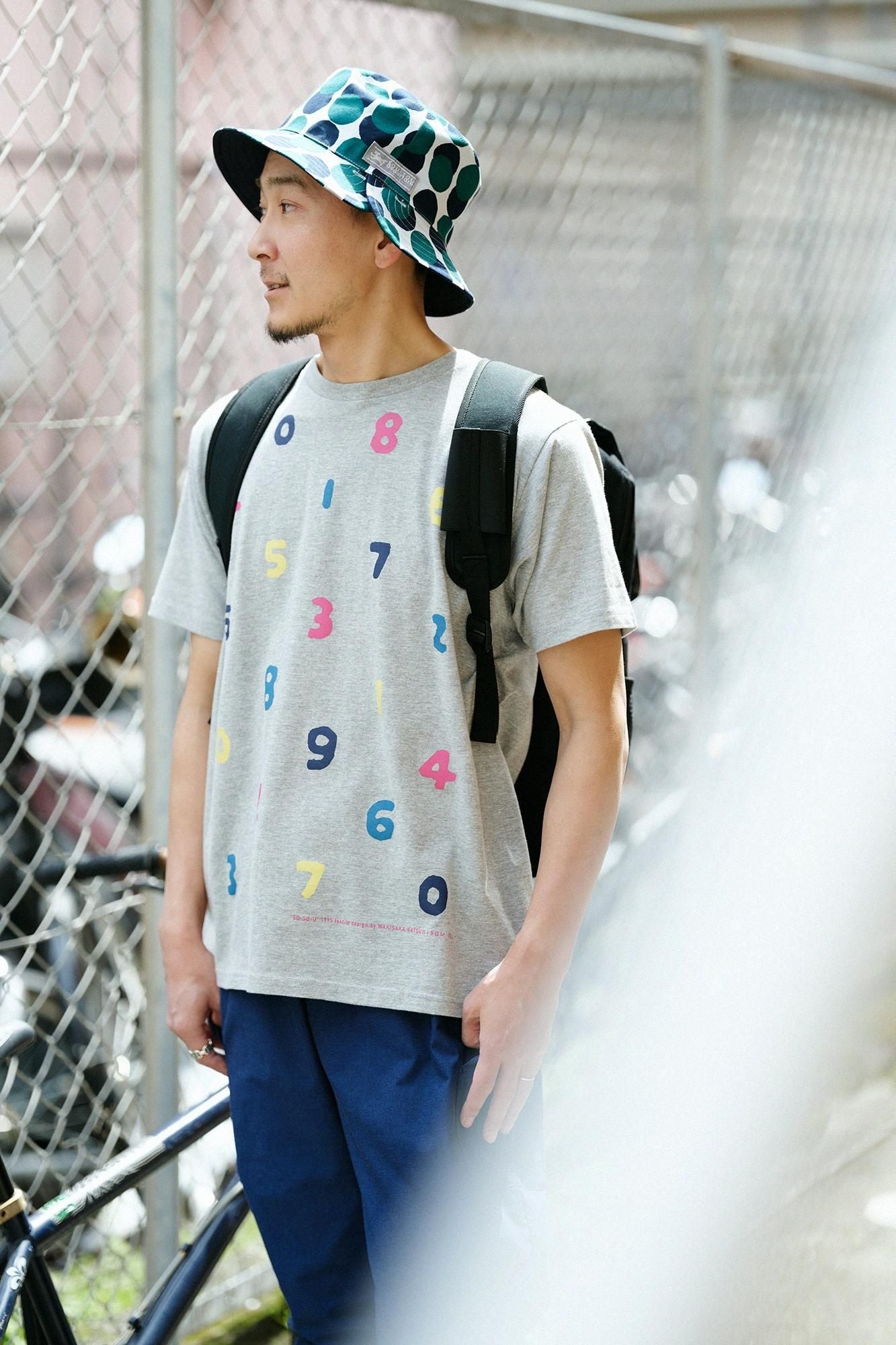 SO-SU-U 四味（よつみ） 半袖Tシャツ[5.0]／ヘザーグレー