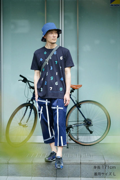 SO-SU-U 四味（よつみ） 半袖Tシャツ[5.0]／ネイビー