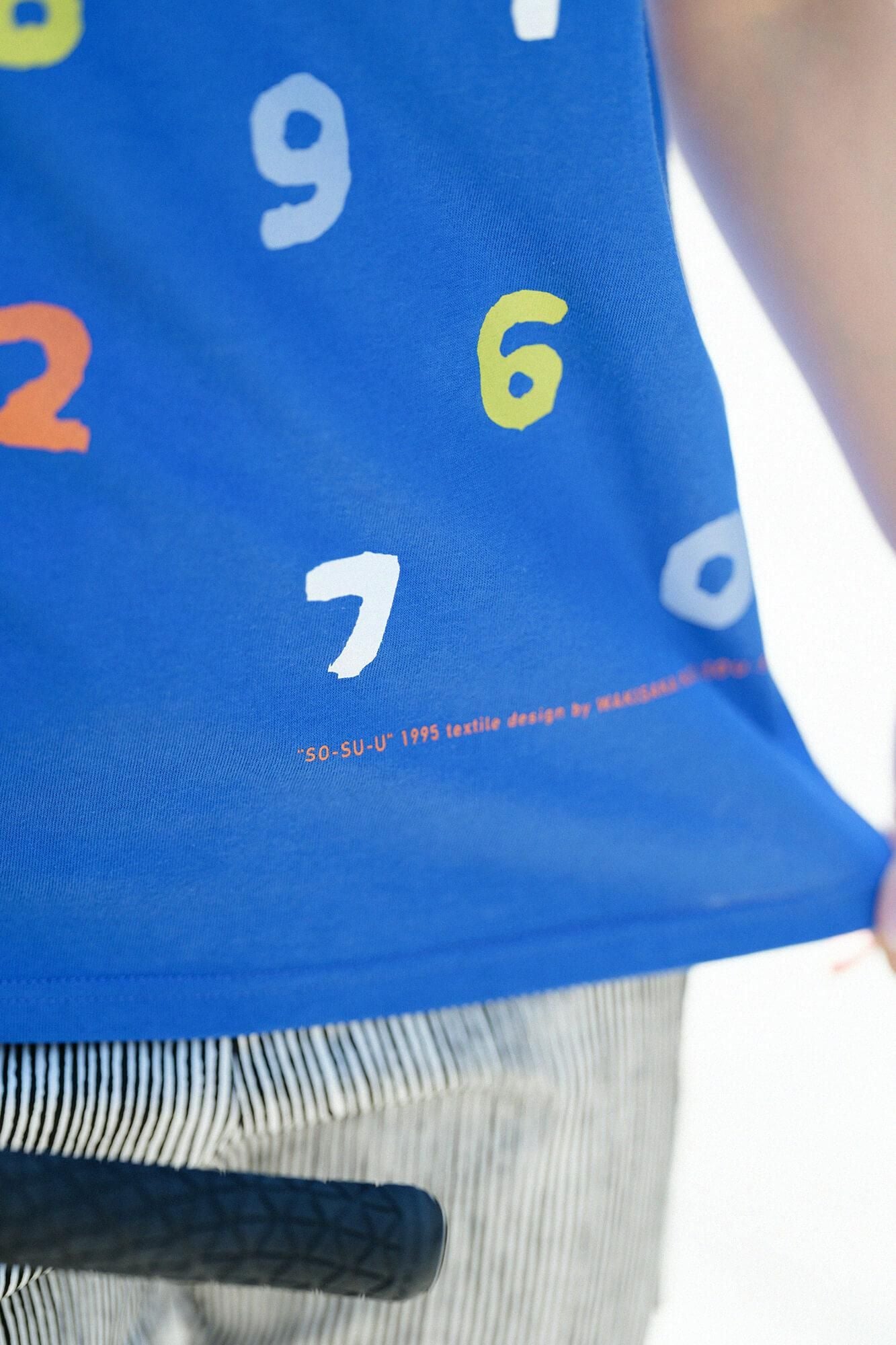 SO-SU-U 四味（よつみ） 半袖Tシャツ[5.0]／ロイヤルブルー