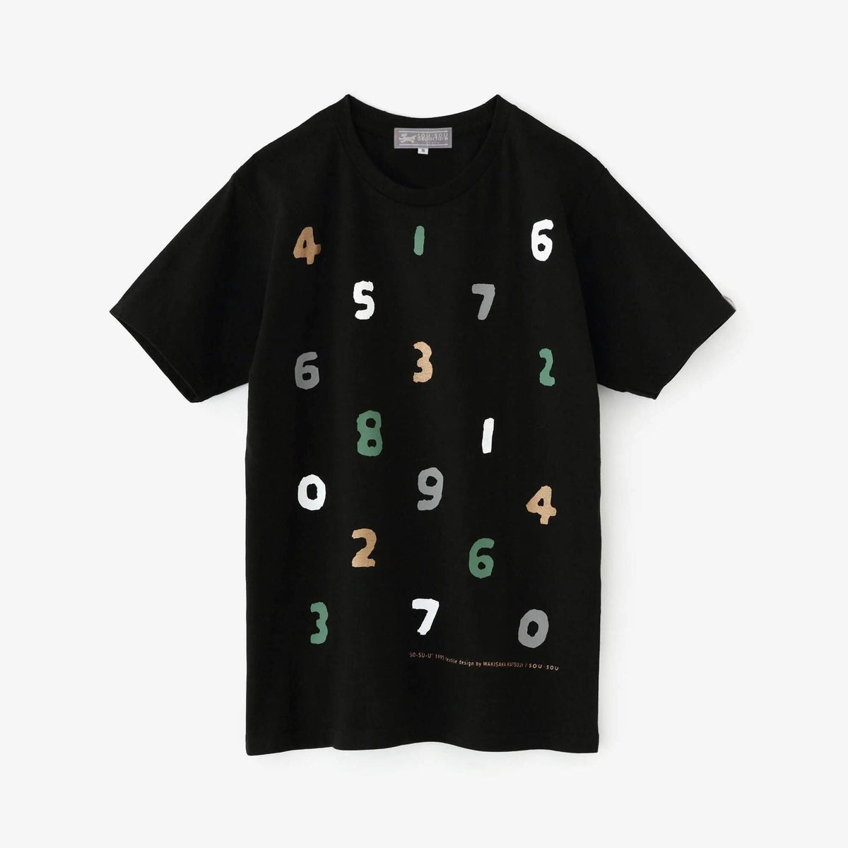 SO-SU-U 四味（よつみ） 半袖Tシャツ[5.0]／ブラック