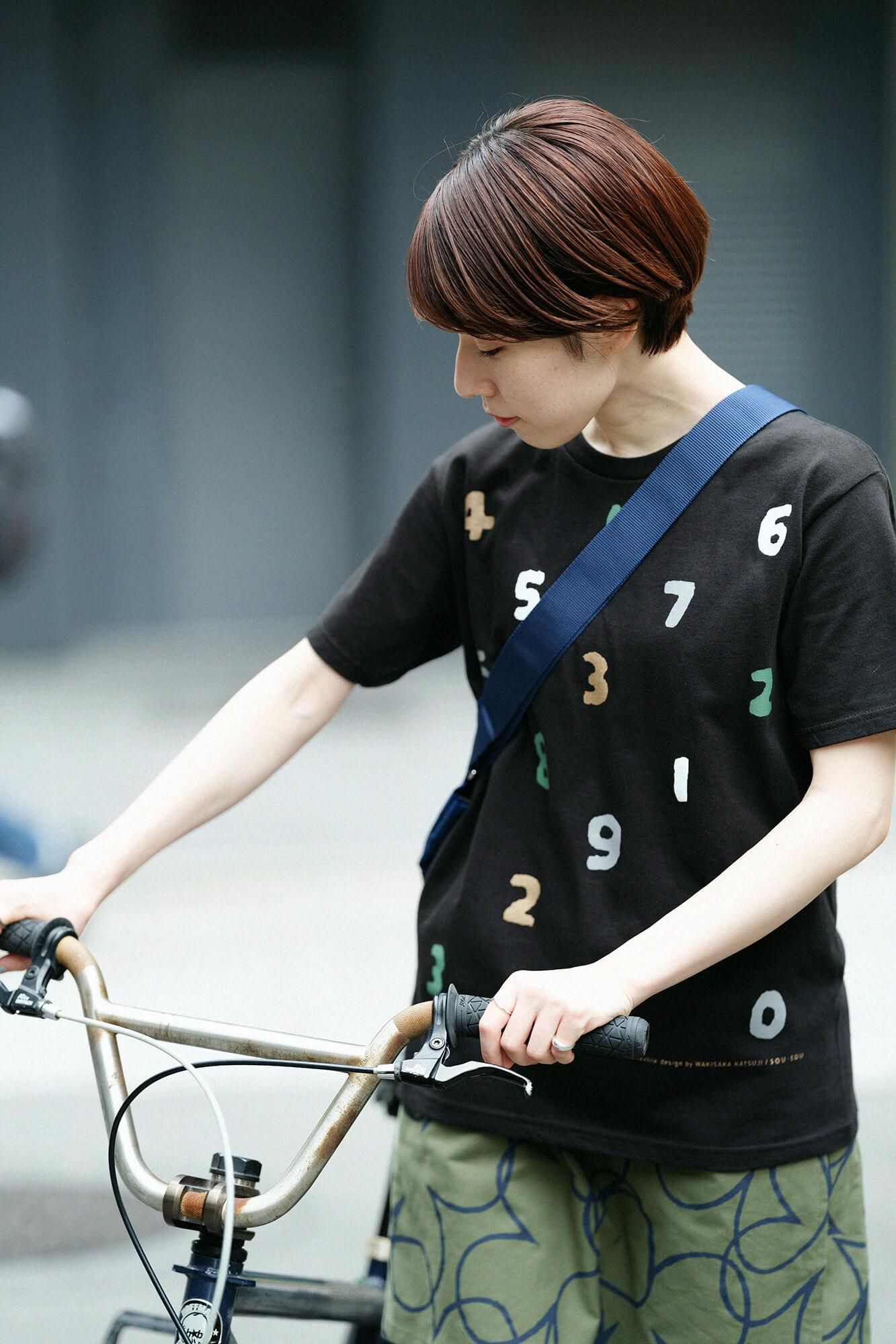 SO-SU-U 四味（よつみ） 半袖Tシャツ[5.0]／ブラック