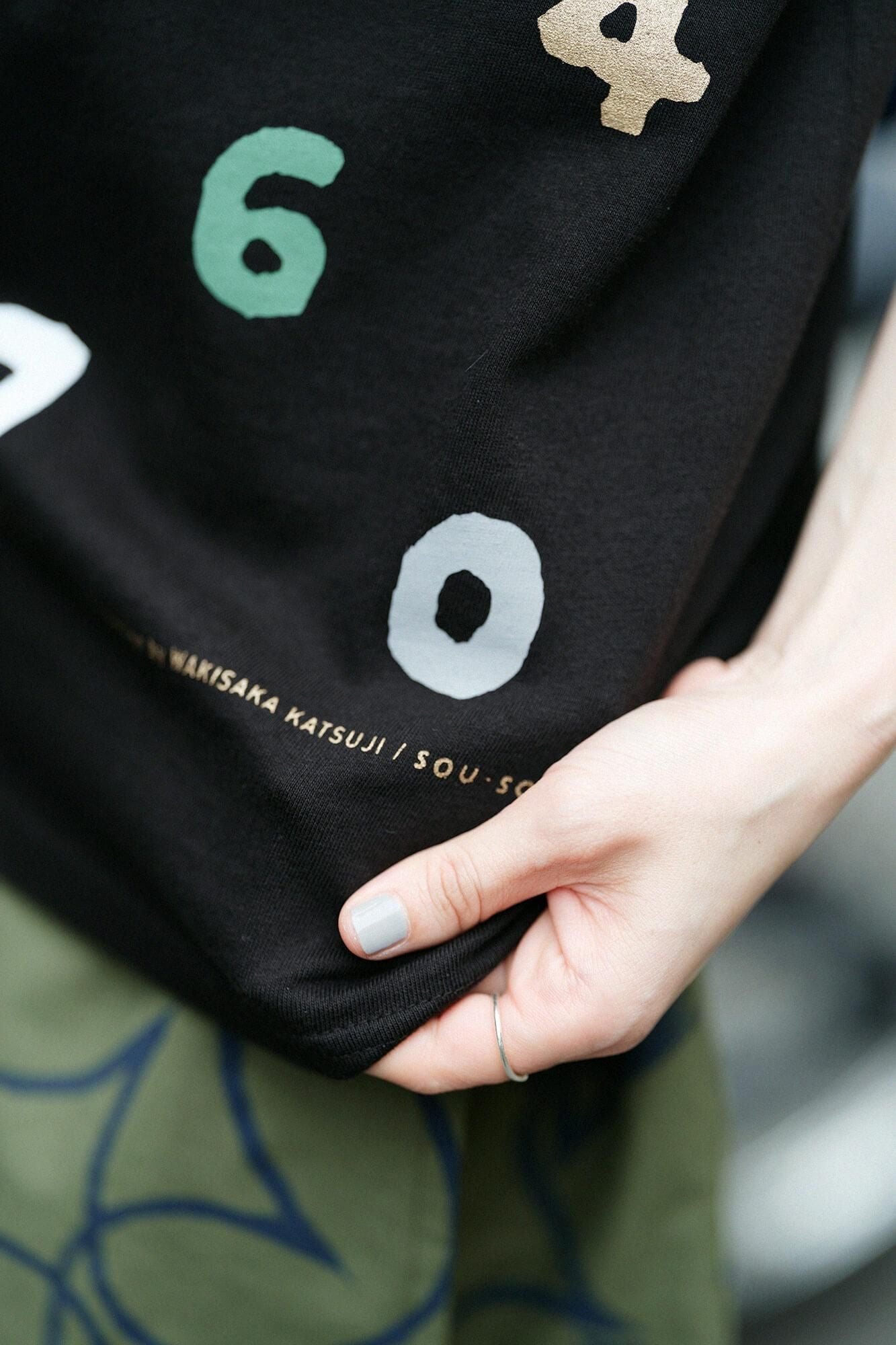 SO-SU-U 四味（よつみ） 半袖Tシャツ[5.0]／ブラック