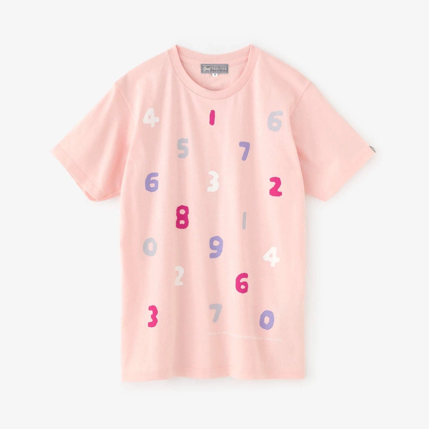 SO-SU-U 四味（よつみ） 半袖Tシャツ[5.0]／ライトピンク