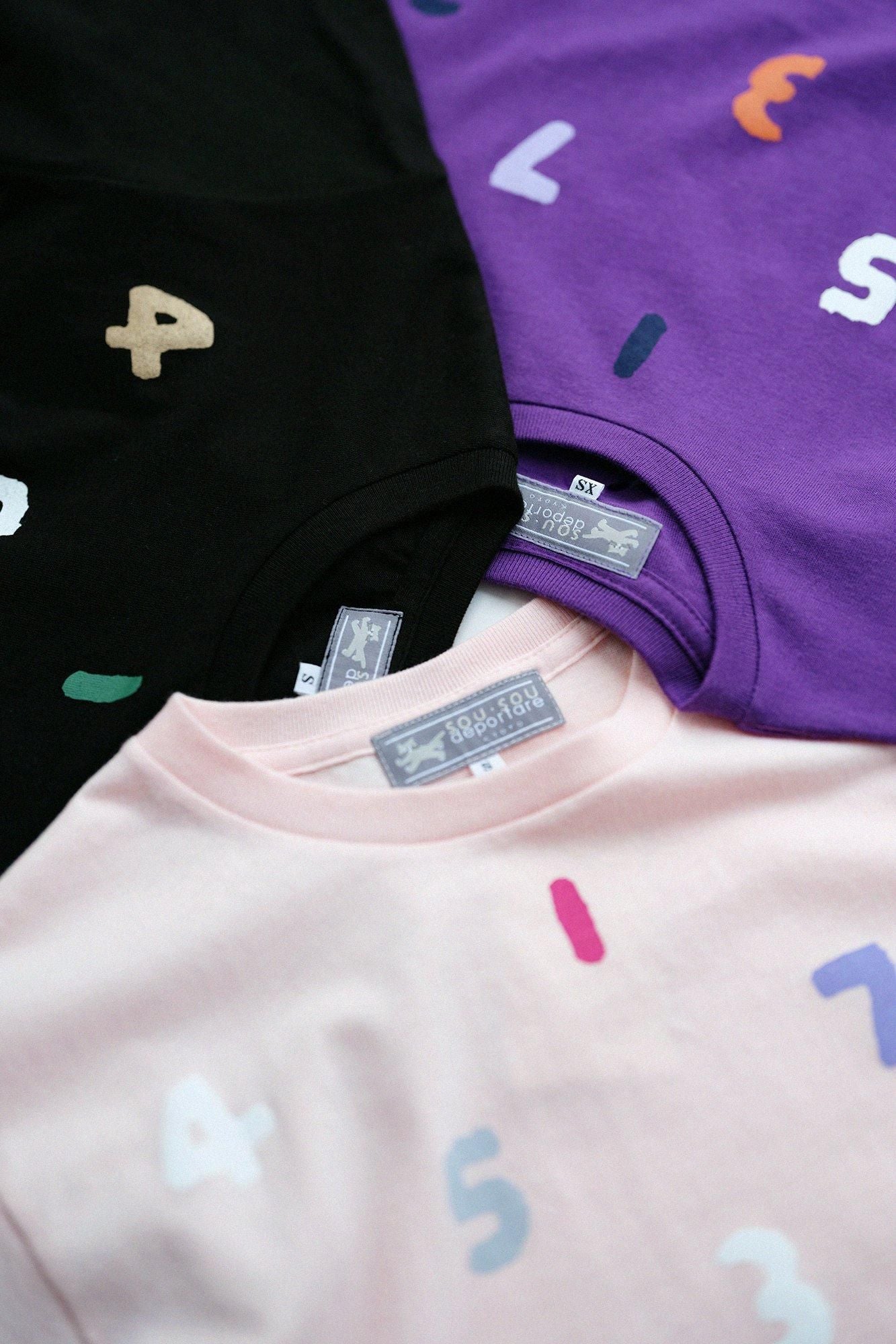 SO-SU-U 四味（よつみ） 半袖Tシャツ[5.0]／ライトピンク