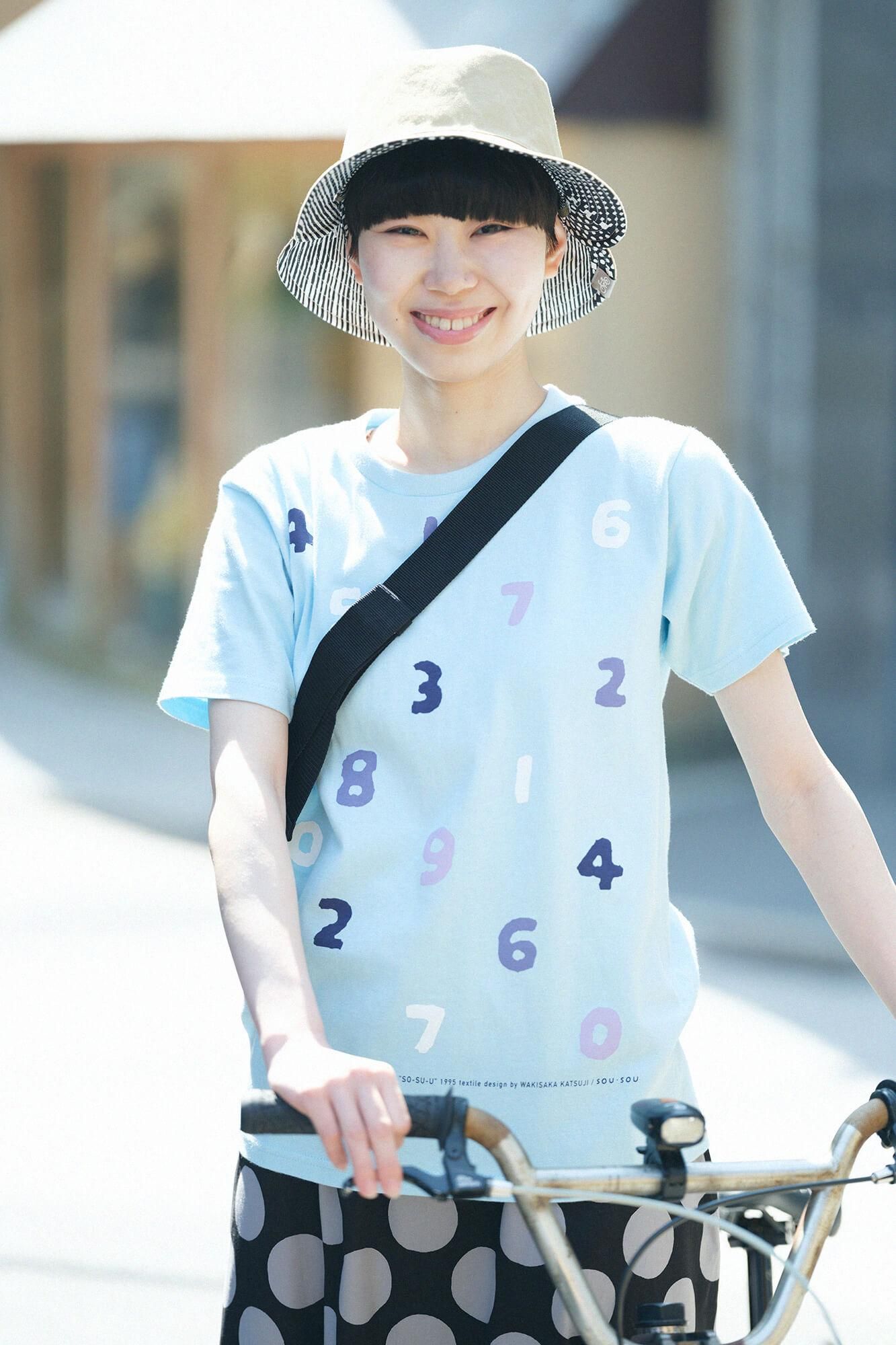 SO-SU-U 四味（よつみ） 半袖Tシャツ[5.0]／ライトブルー