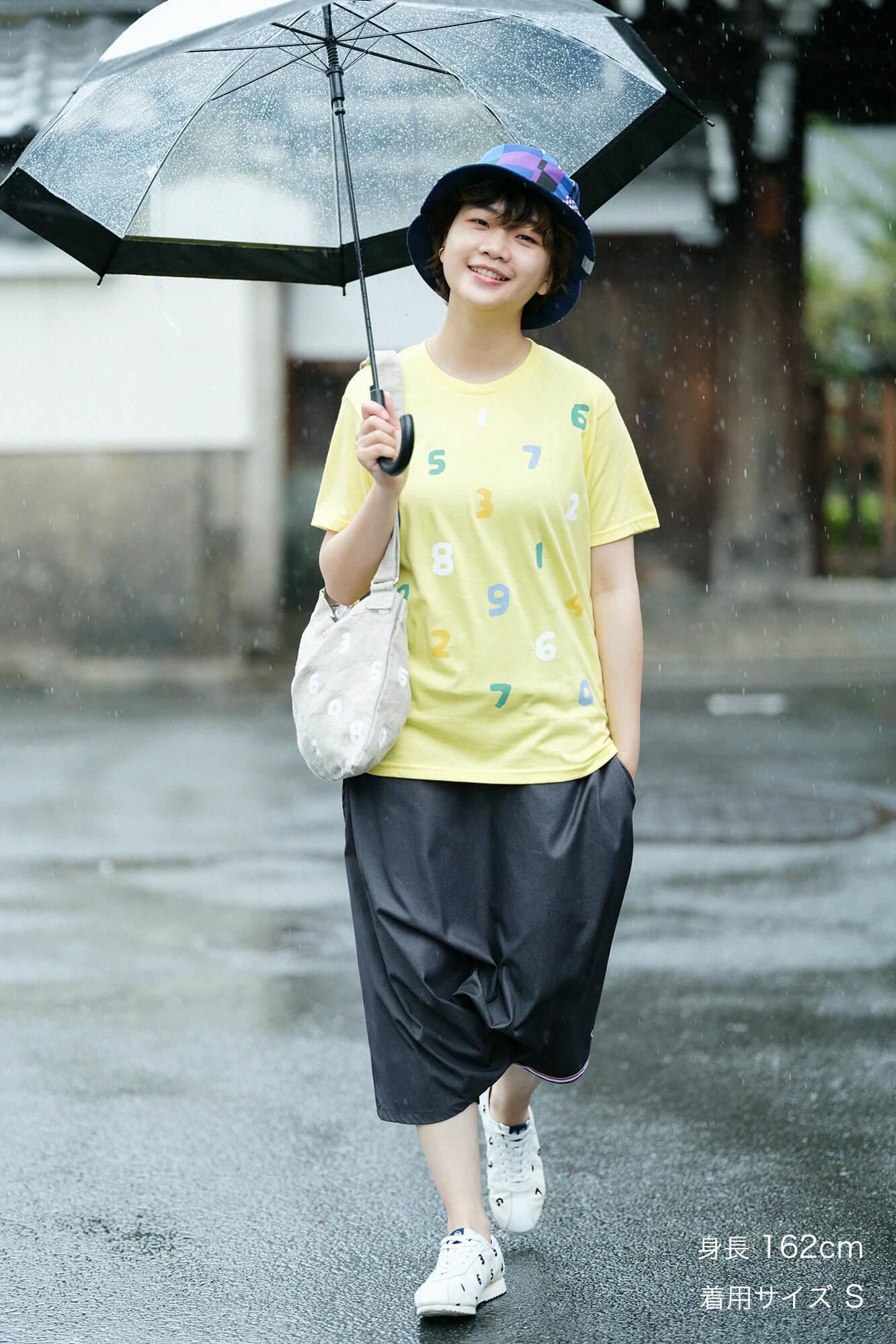 【net限定】SO-SU-U 四味（よつみ） 半袖Tシャツ[5.0]／イエロー