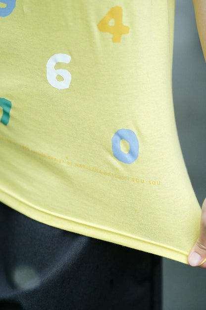 【net限定】SO-SU-U 四味（よつみ） 半袖Tシャツ[5.0]／イエロー