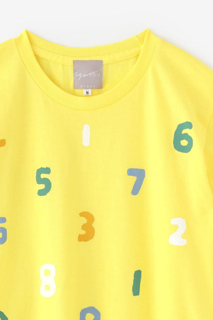 【net限定】SO-SU-U 四味（よつみ） 半袖Tシャツ[5.0]／イエロー