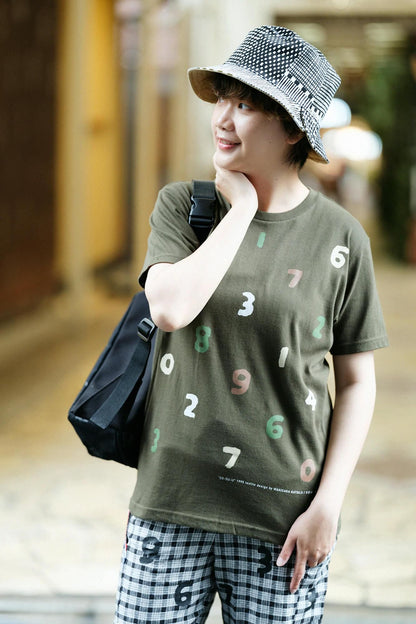 SO-SU-U 四味（よつみ） 半袖Tシャツ[5.0]／アーミーグリーン