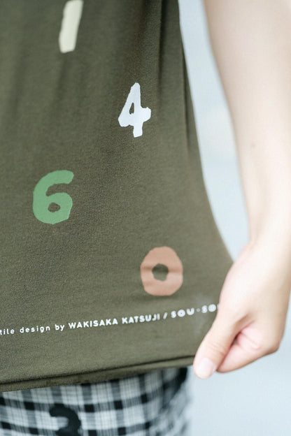 SO-SU-U 四味（よつみ） 半袖Tシャツ[5.0]／アーミーグリーン