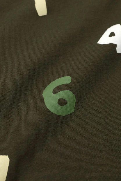 SO-SU-U 四味（よつみ） 半袖Tシャツ[5.0]／アーミーグリーン