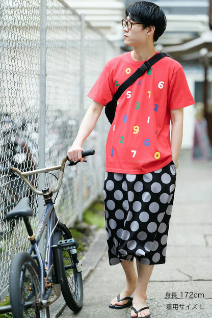 SO-SU-U 四味（よつみ） 半袖Tシャツ[5.0]／レッド