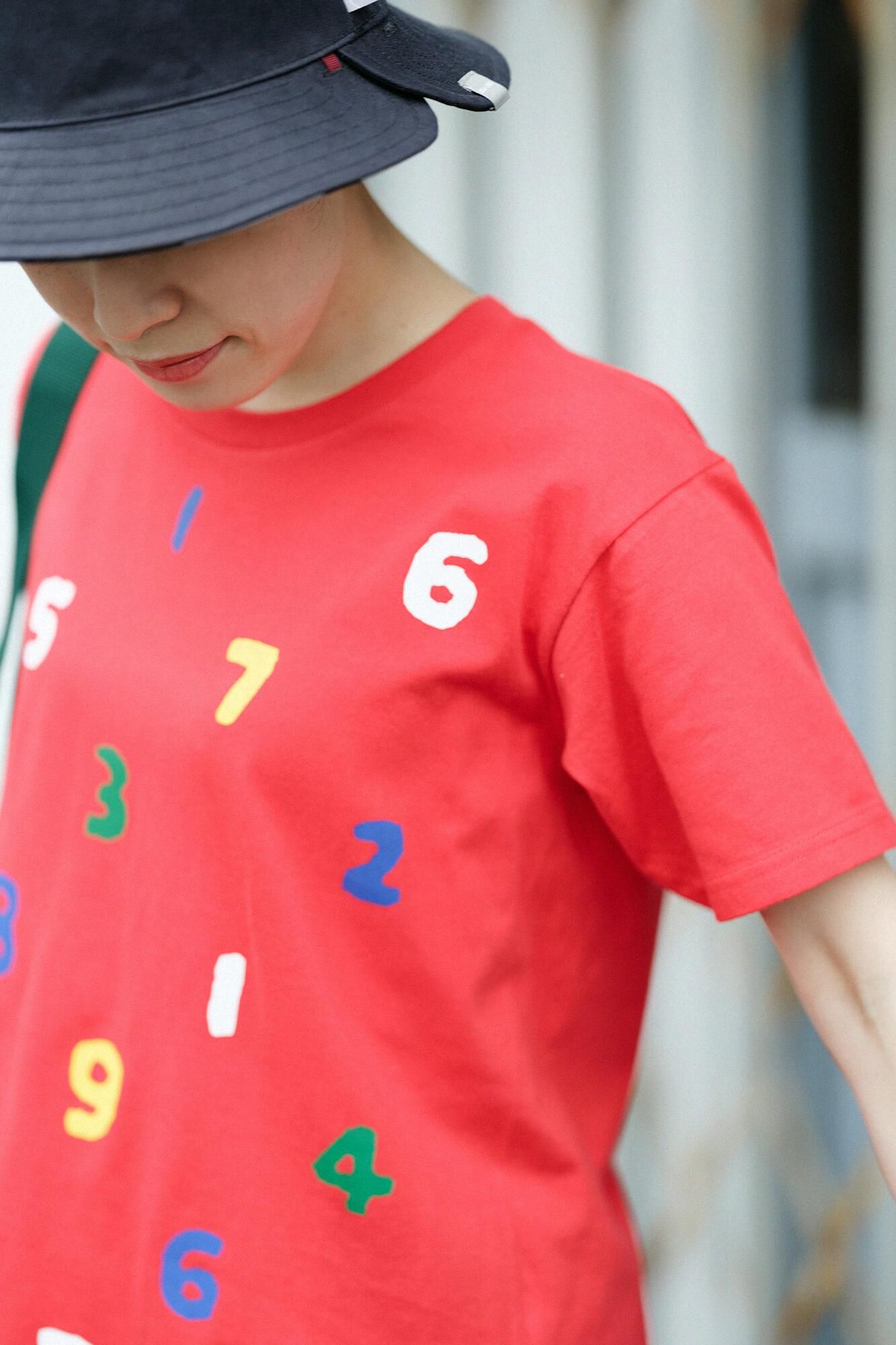 SO-SU-U 四味（よつみ） 半袖Tシャツ[5.0]／レッド
