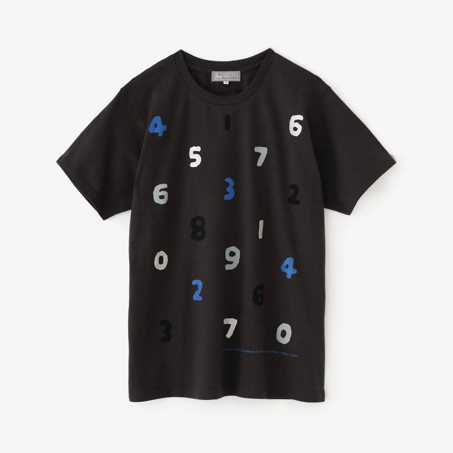 SO-SU-U 四味（よつみ） 半袖Tシャツ[5.0]／スモークブラック