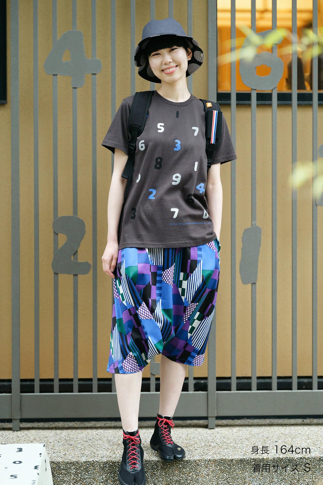 SO-SU-U 四味（よつみ） 半袖Tシャツ[5.0]／スモークブラック