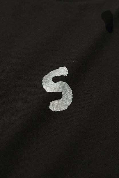 SO-SU-U 四味（よつみ） 半袖Tシャツ[5.0]／スモークブラック