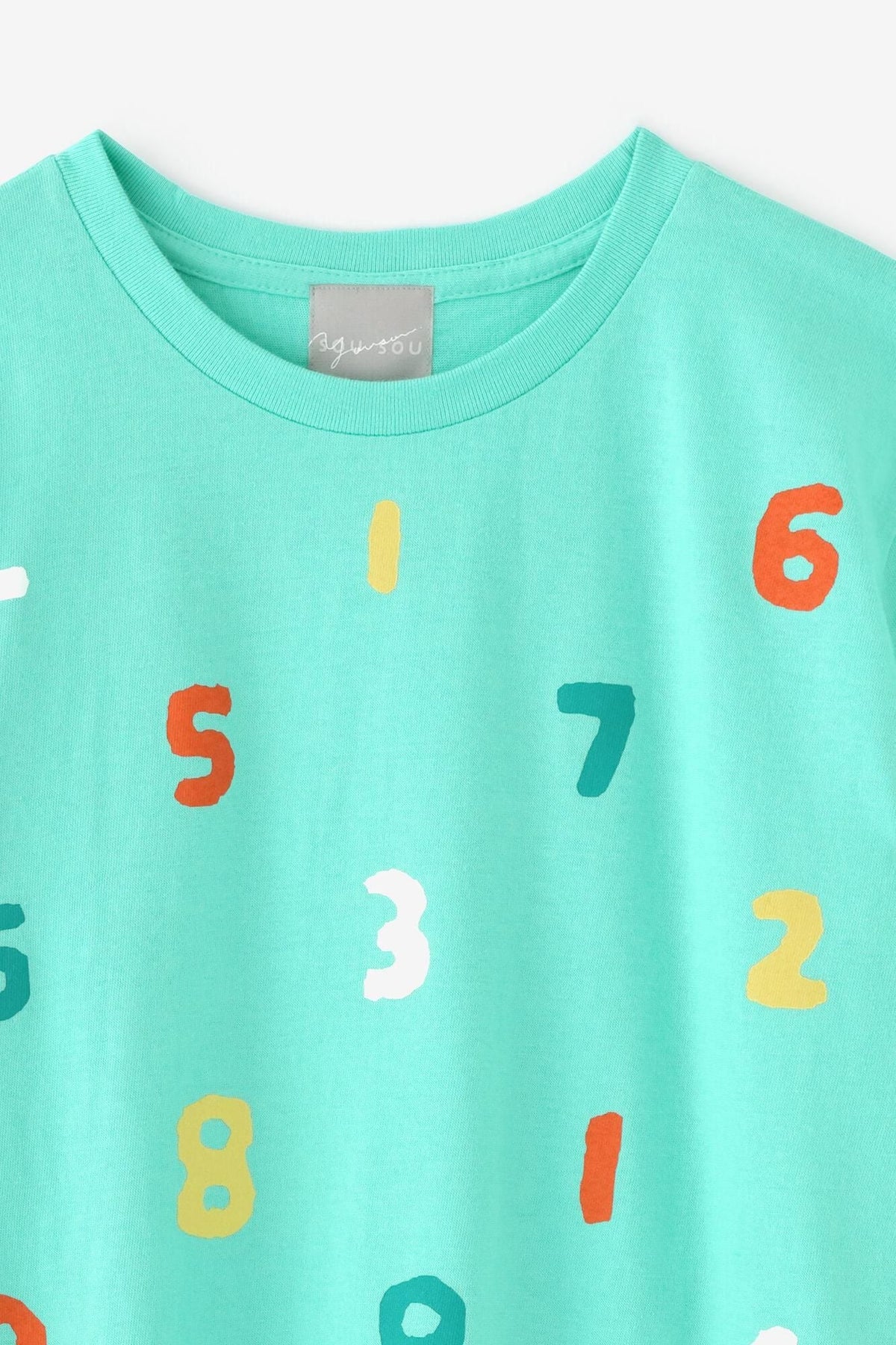 SO-SU-U 四味（よつみ） 半袖Tシャツ[5.0]／ミントグリーン