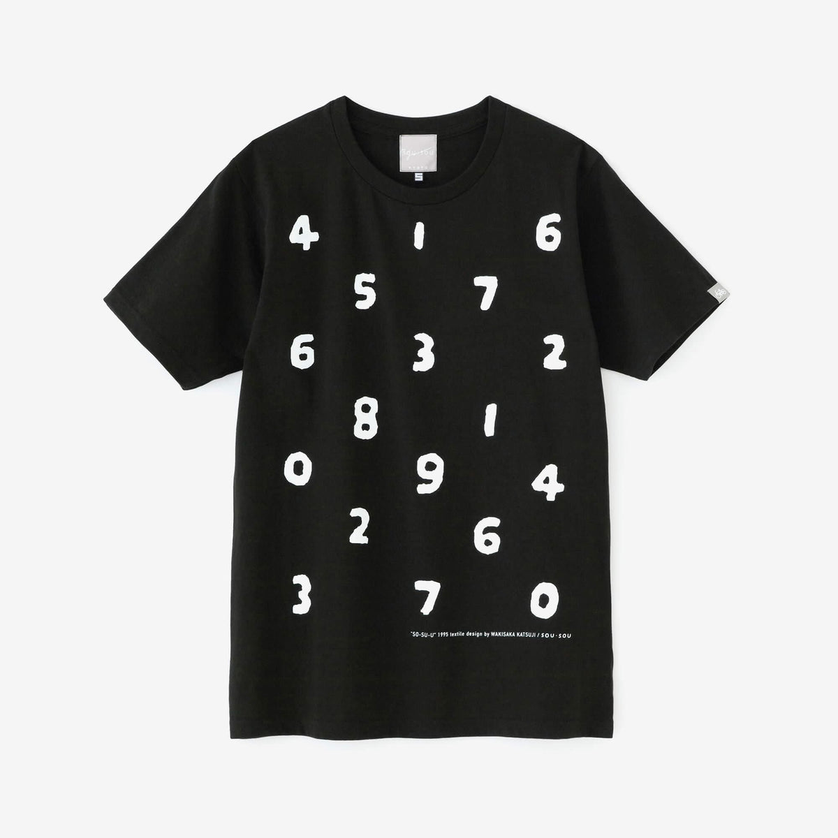 SO-SU-U 半袖Tシャツ[5.0]／ブラック