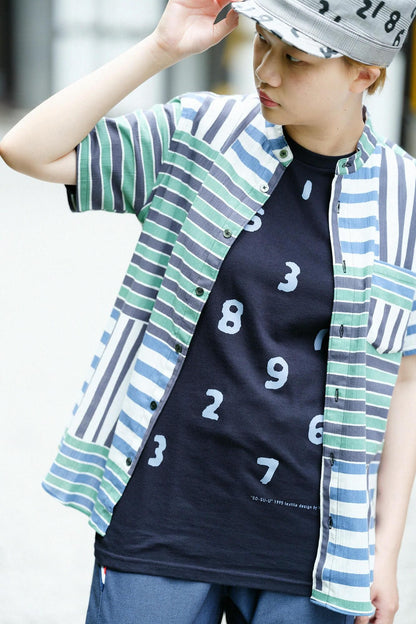 SO-SU-U 半袖Tシャツ[5.0]／ネイビー