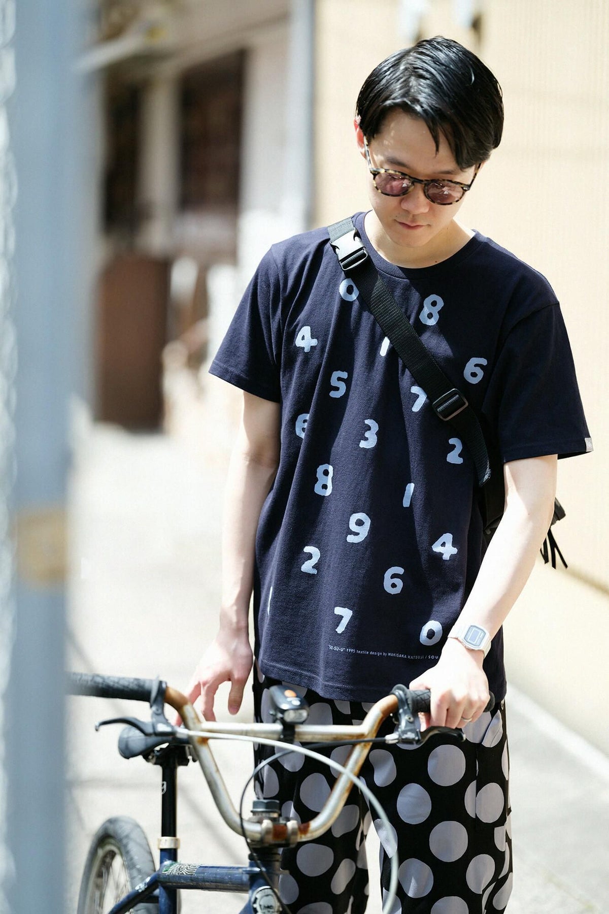 SO-SU-U 半袖Tシャツ[5.0]／ネイビー
