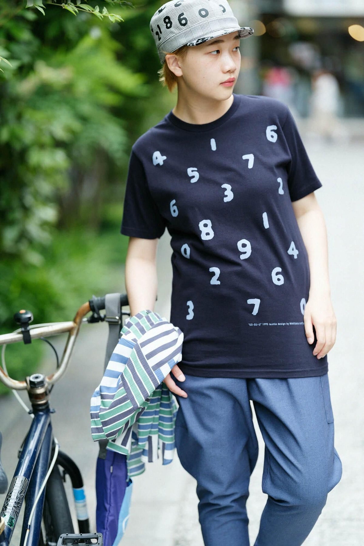 SO-SU-U 半袖Tシャツ[5.0]／ネイビー