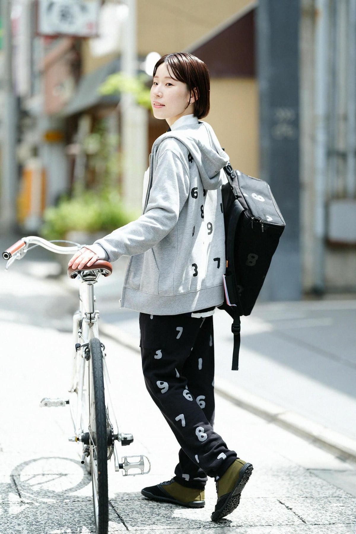 SO-SU-U デポルターレ ZIP UP スウェットパーカー[9.7]／ヘザーグレー