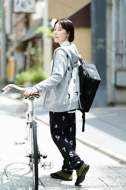 SO-SU-U デポルターレ ZIP UP スウェットパーカー[9.7]／ヘザーグレー