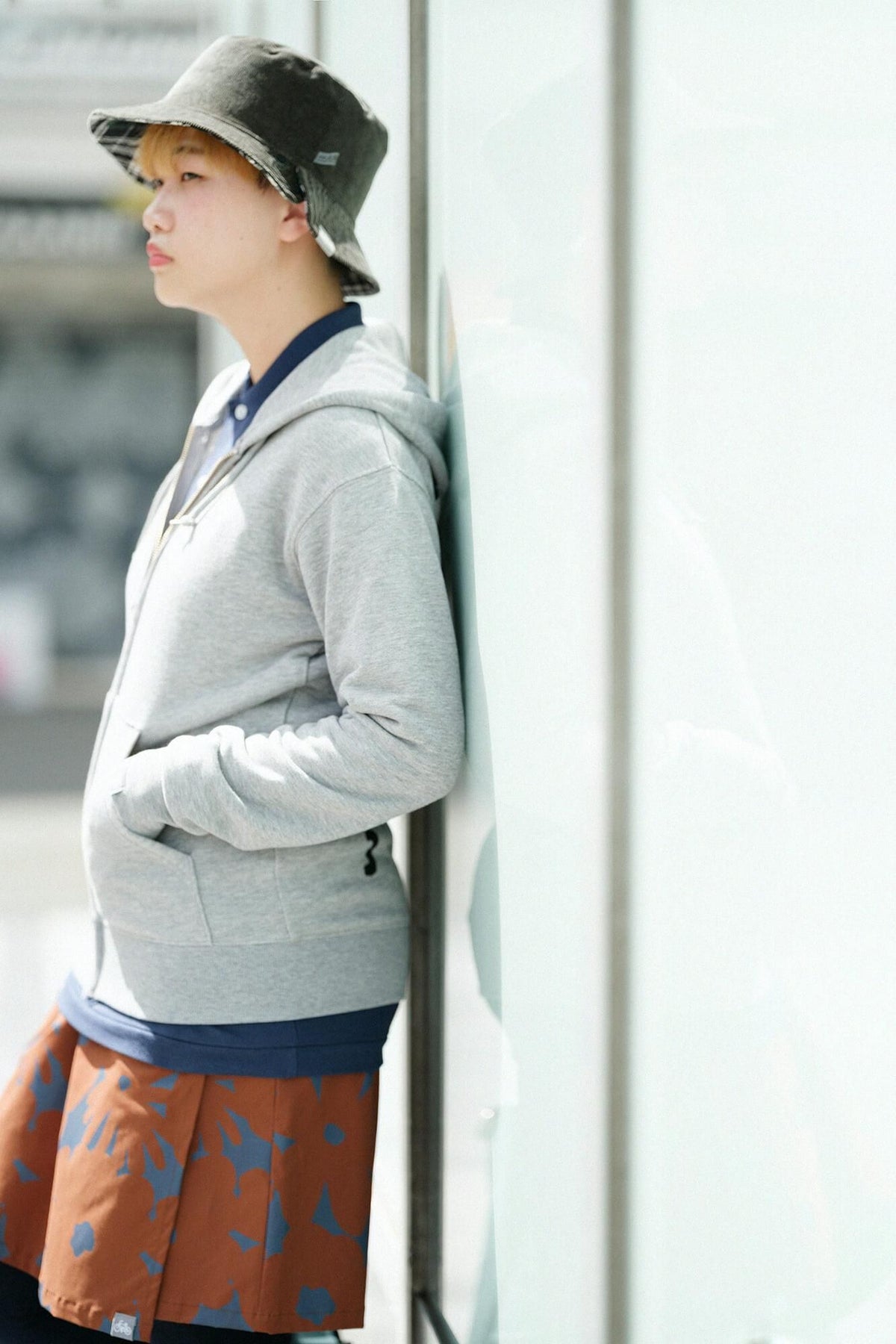 SO-SU-U デポルターレ ZIP UP スウェットパーカー[9.7]／ヘザーグレー