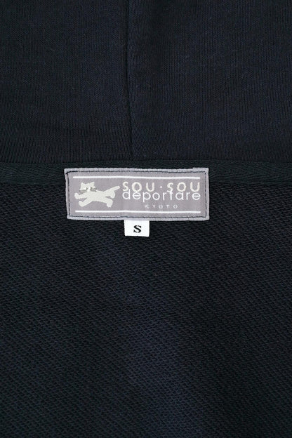 SO-SU-U デポルターレ ZIP UP スウェットパーカー[9.7]／ダークネイビー
