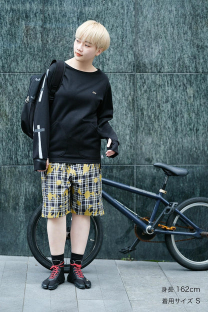 40双ストレッチツイル BIKEショーツ／おおらか