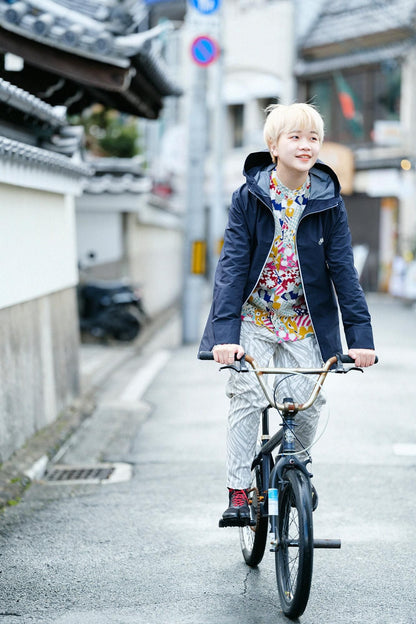 ストレッチツイル BIKEジョードプル／ぎざぎざ 象牙色（ぞうげいろ）