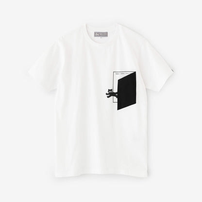 半袖 escape ポケットTシャツ[5.0]／ホワイト