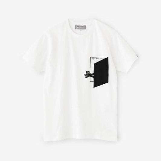 半袖 escape ポケットTシャツ[5.0]／ホワイト