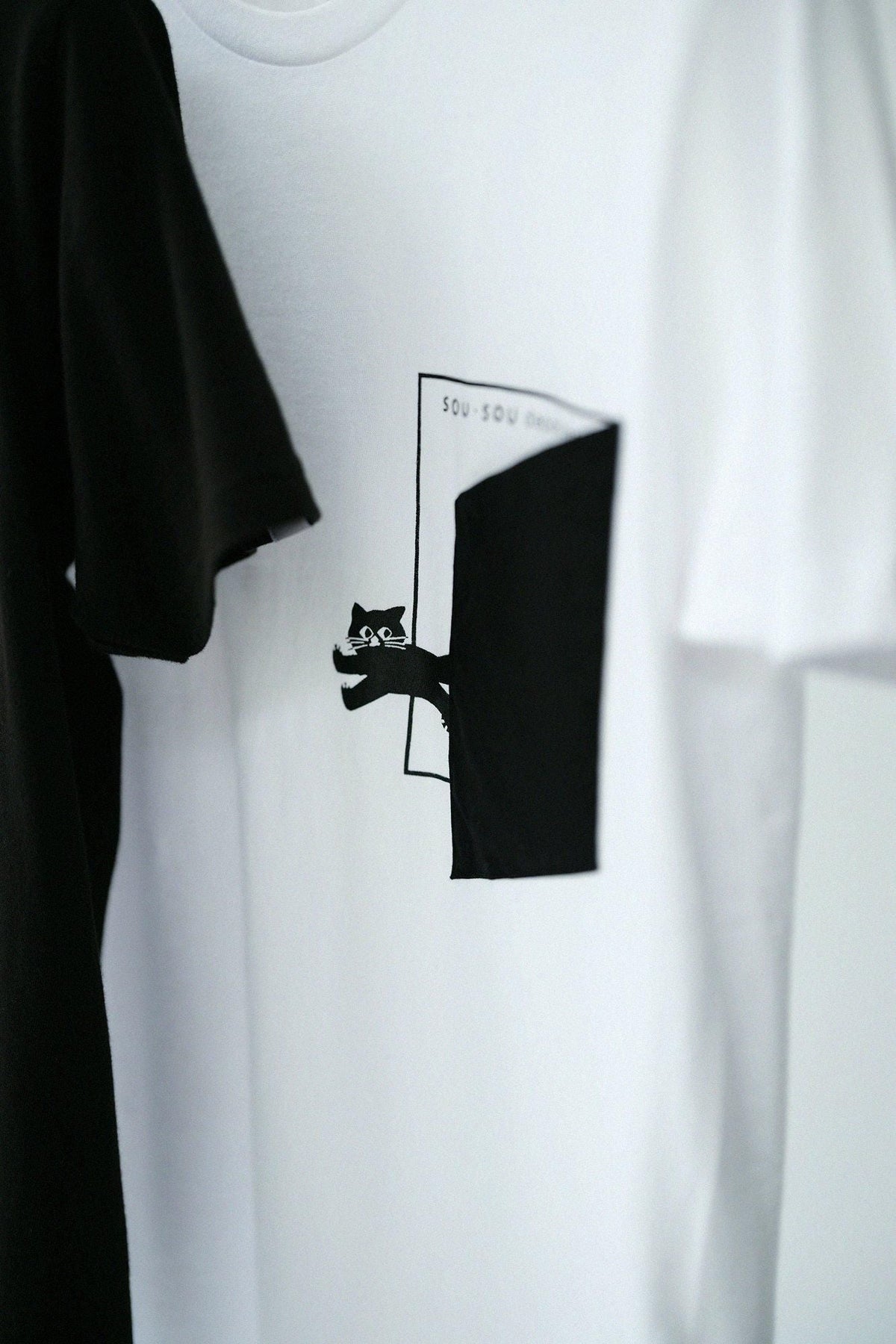 半袖 escape ポケットTシャツ[5.0]／ホワイト