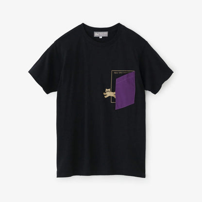 半袖 escape ポケットTシャツ[5.0]／ネイビー
