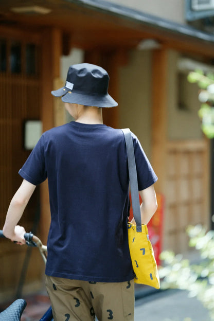 半袖 escape ポケットTシャツ[5.0]／ネイビー