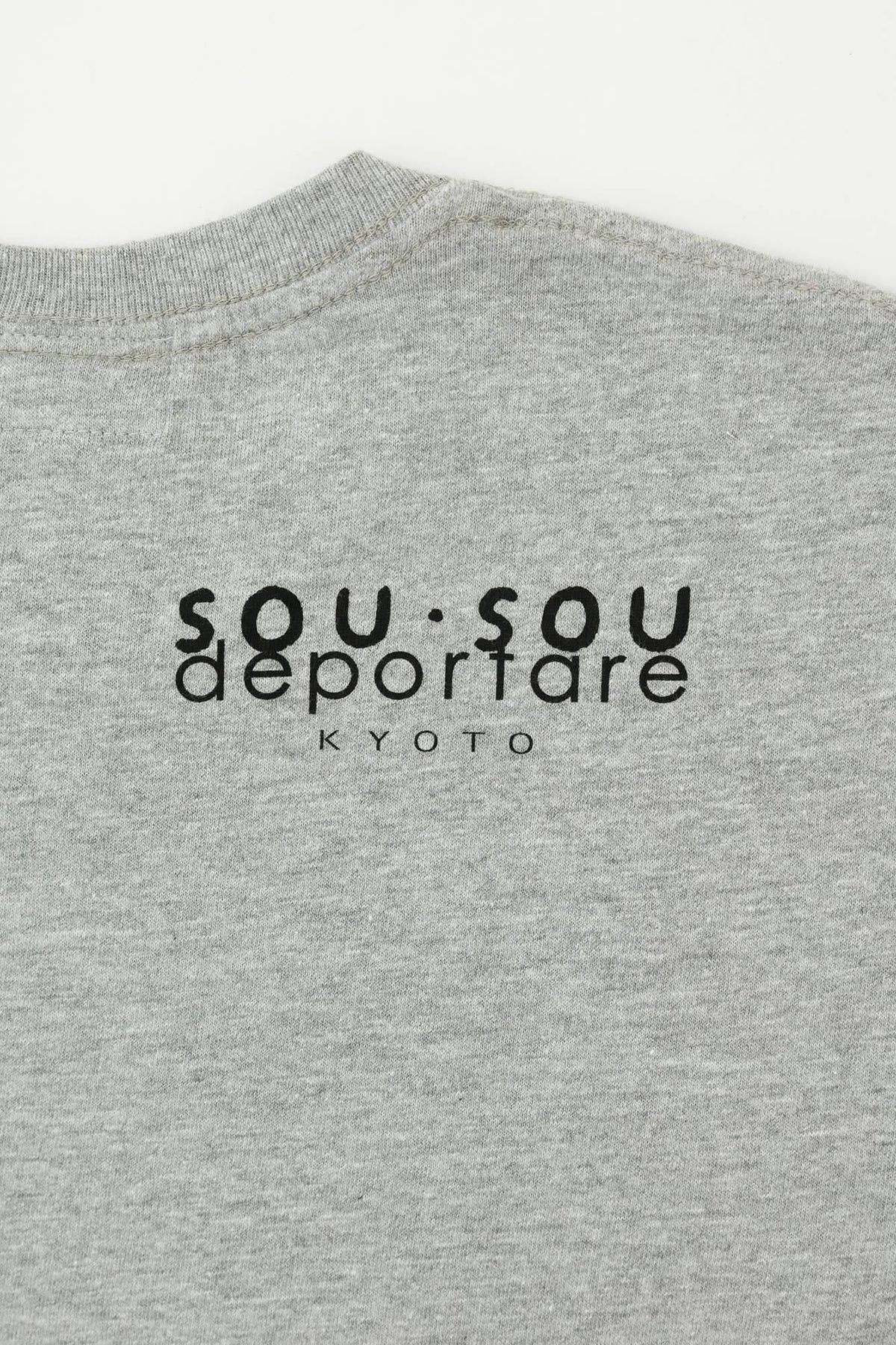 デポルターレ 半袖Tシャツ[5.0]／ヘザーグレー