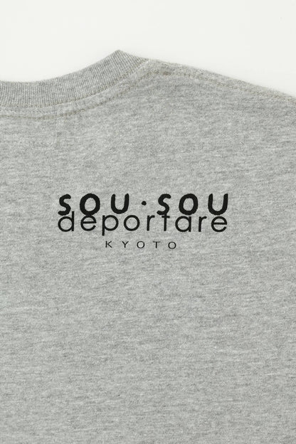 デポルターレ 半袖Tシャツ[5.0]／ヘザーグレー