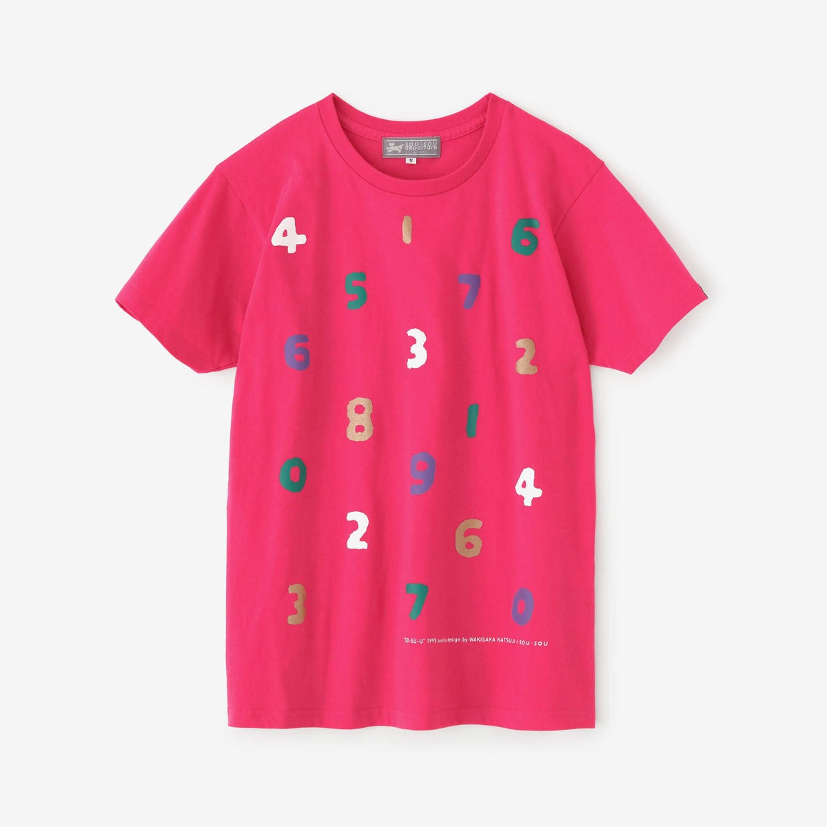 SO-SU-U 四味（よつみ） 半袖Tシャツ[5.0]／ピンク